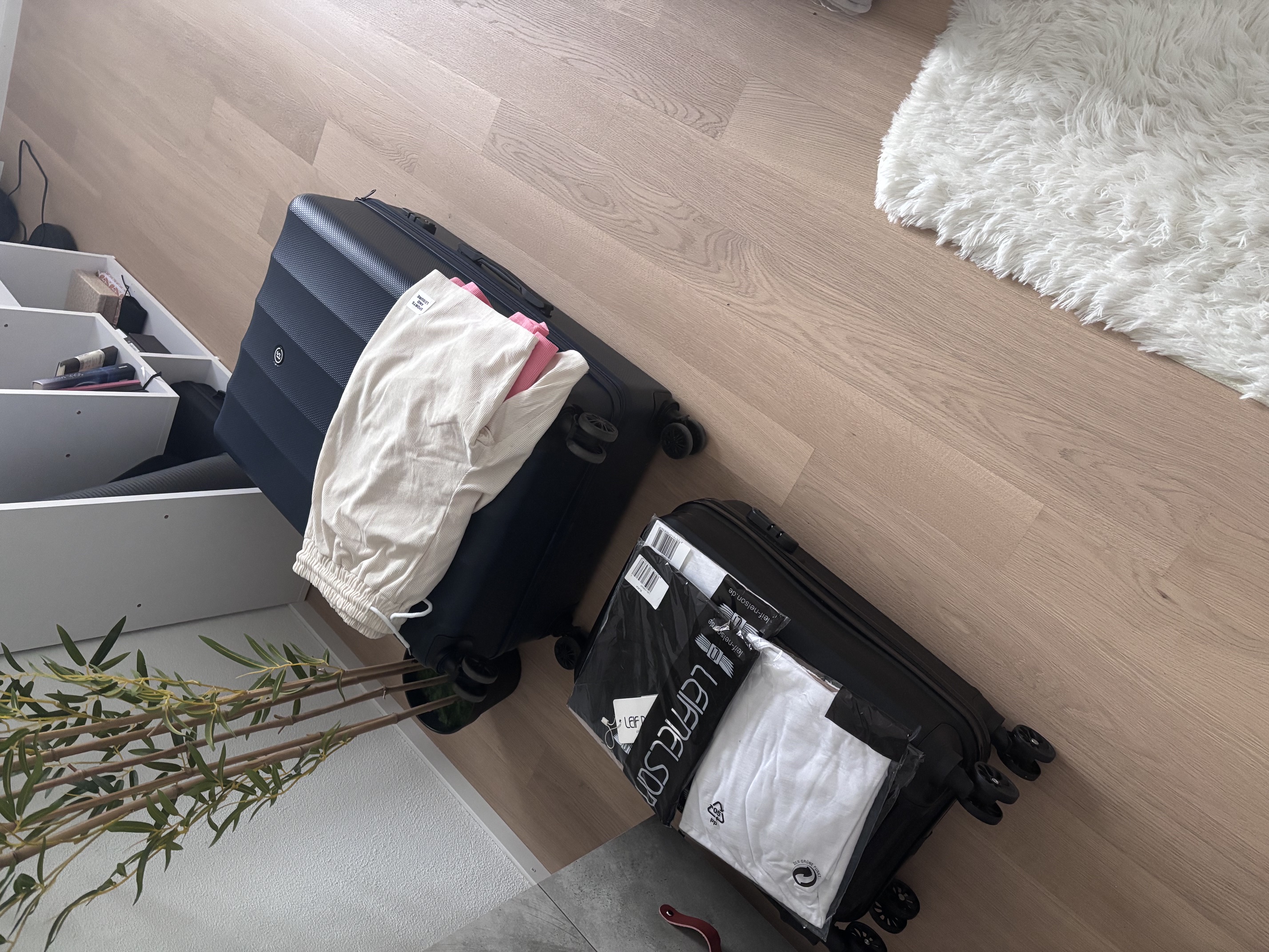Koffer bereit für La Réunion